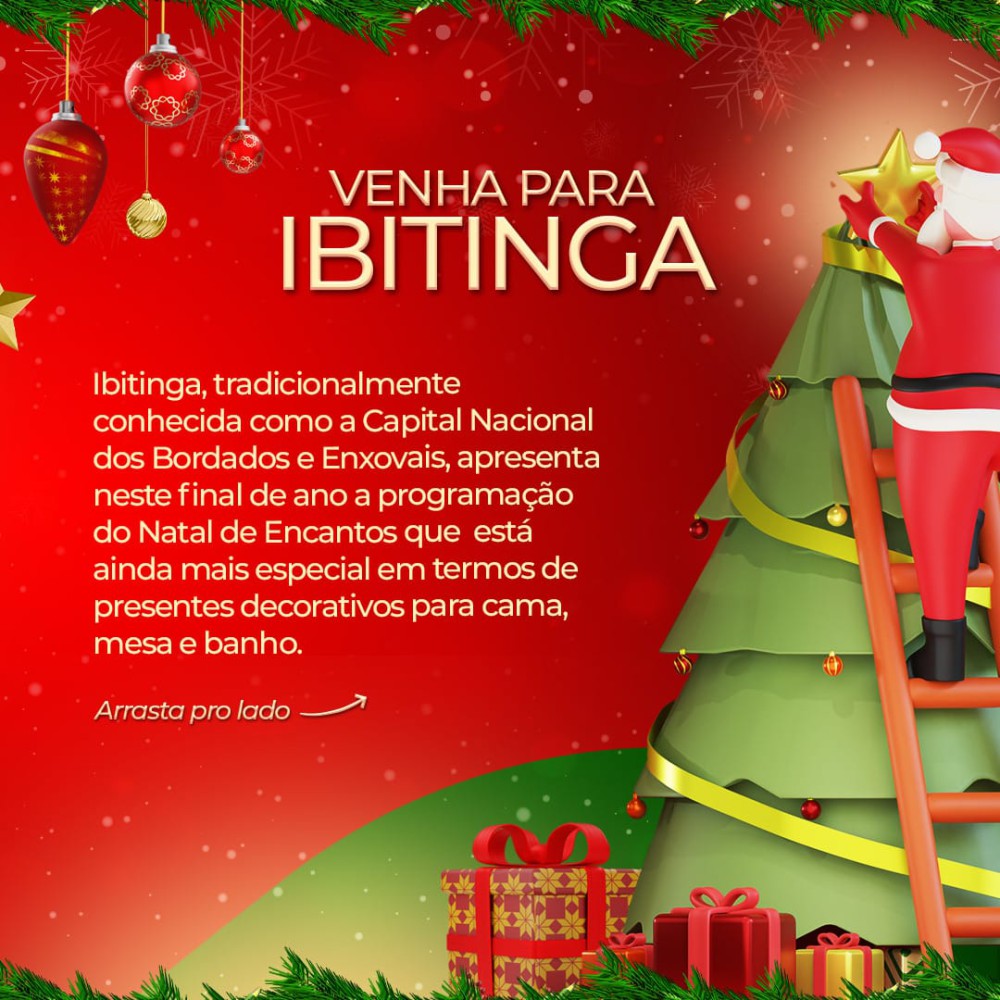 O NATAL ESTÁ CHEGANDO E CHEIO DE ENCANTOS - HORÁRIO COMÉRCIO 2022 - Associação Comercial e Industrial de Ibitinga O NATAL ESTÁ CHEGANDO E CHEIO DE ENCANTOS - HORÁRIO COMÉRCIO 2022 - Associação Comercial e Industrial de Ibitinga